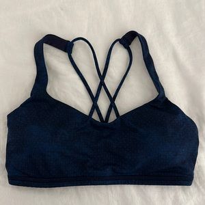 Lululemon Navy Sports Bra